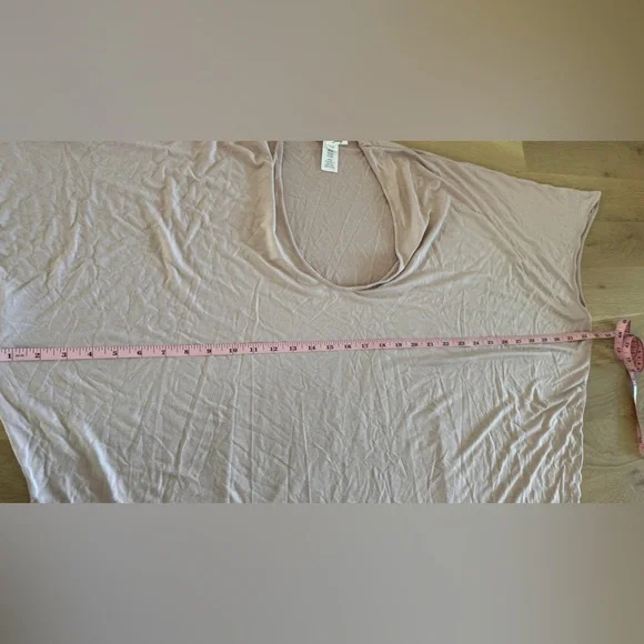 Barefoot Dreams Luxe Milk Jersey Caftan faded rose one size